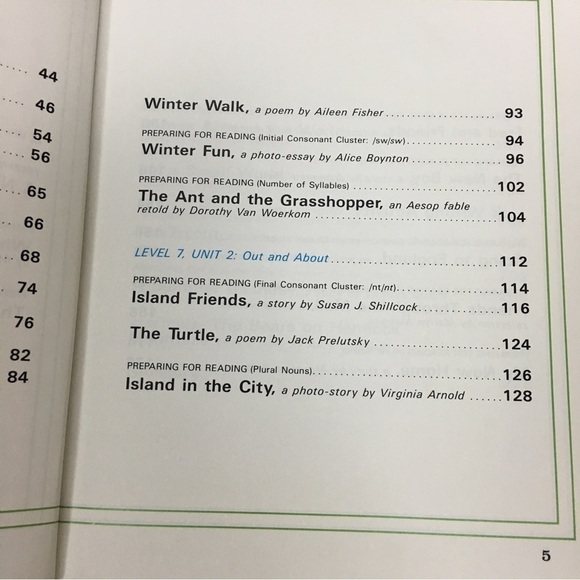 VINTAGE 1986 Small World Classroom Reading Book Homeschooling Library Level 7 - Picture 7 of 15